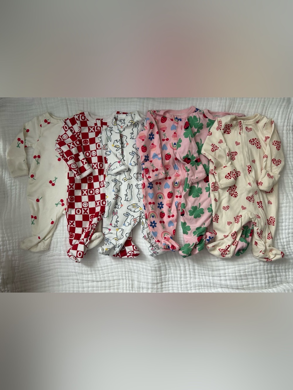10 Brand New sleeper onesie footie bodysuits